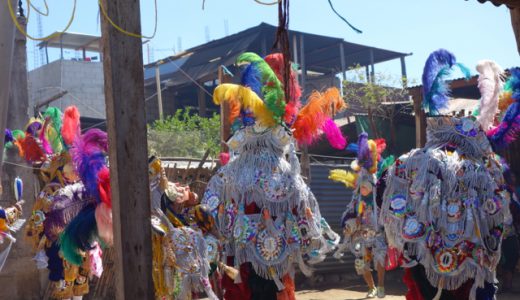 A festival of mixed cultures, once a year!! , San Pablo La Laguna, Guatemala