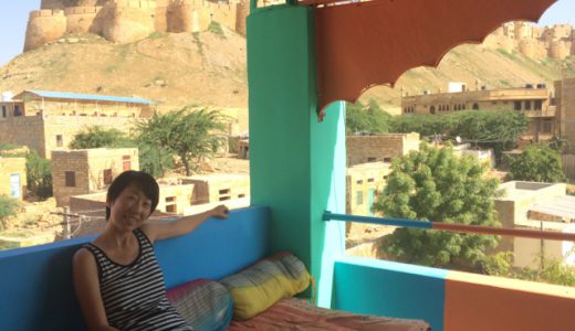 名物のホスピタリティ！ジャイサルメール「Hotel Fort Side」 , Jaisalmer , India
